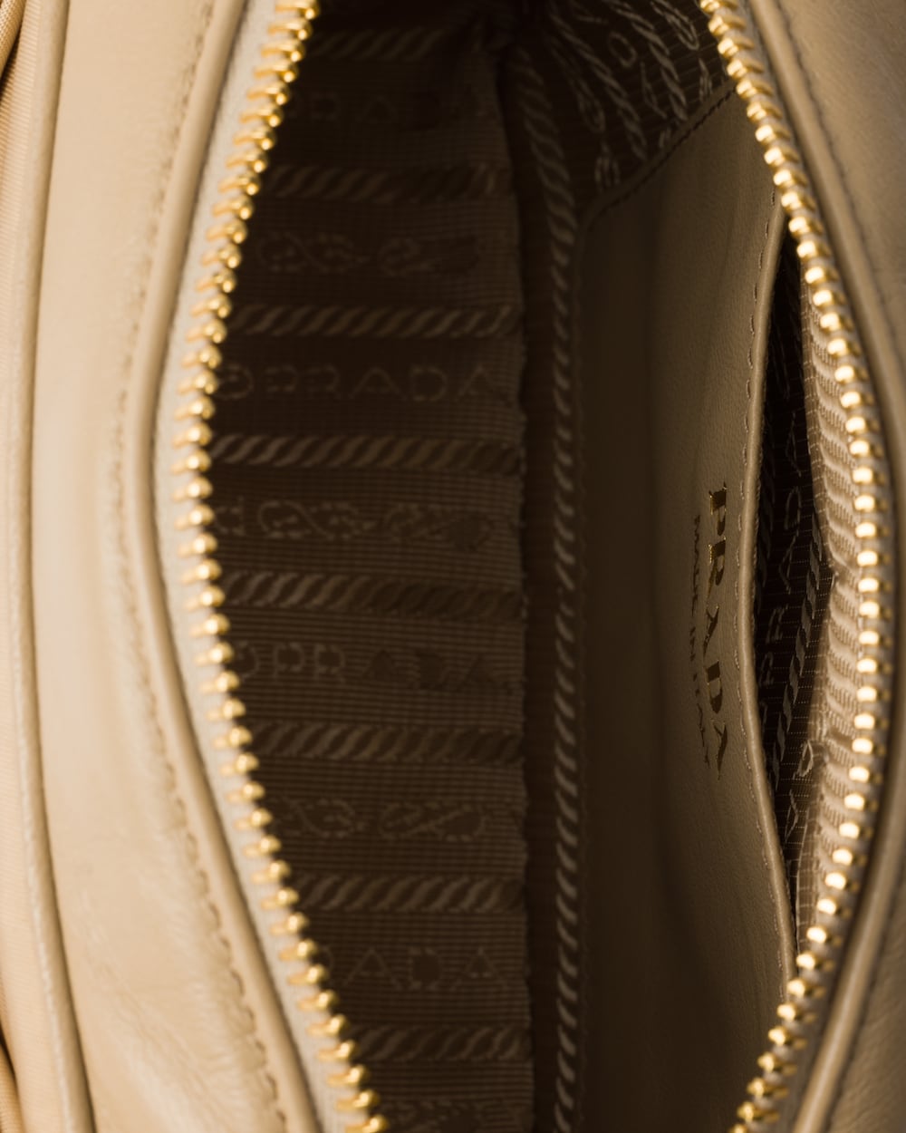 Re-Nylon and Nappa Leather Mini Shoulder Bag With Bow - Image 3